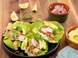 Instant Pot Green Chili Chicken Tacos 