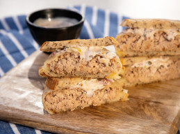 Caramelized Tuna Patty Melts 