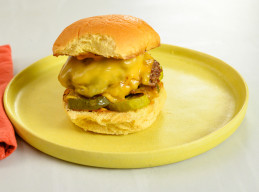 Diner-Style Double Burgers 