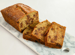 Ginger and Chocolate Chip Banana Bread