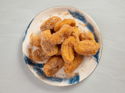 Coconut Kesari Mexican Churros 