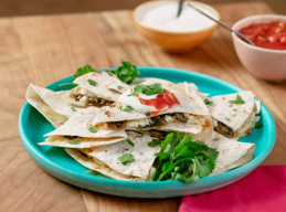 Mushroom Quesadillas