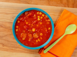 Chickpea and Chorizo Soup 