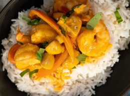 Coconut Shrimp Curry  