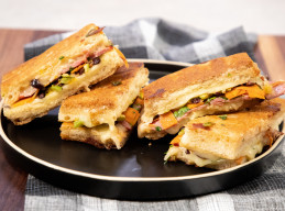 Muffuletta Grilled Cheese
