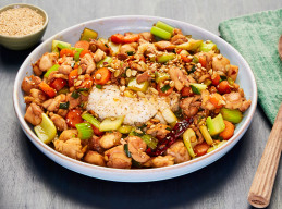 Kung Pao Chicken with House Rice