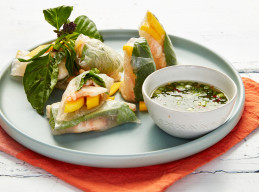 Shrimp and Mango Summer Rolls