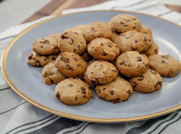 Gluten-Free and Vegan Miso-Chocolate Chip Cookies