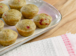 Gluten-Free Pistachio Raspberry Tea Cakes