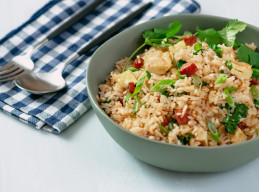 Pepperoni Fried Rice