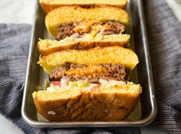 Stuffed Adobo Cheeseburgers