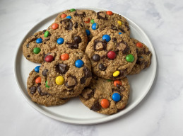 Loaded Peanut Butter Monster Cookies