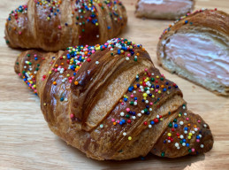 Quick Confetti Croissants