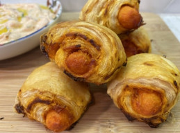 Carrots in Puffy Blankets