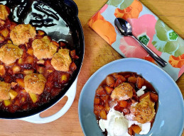 Stone Fruit Cobbler