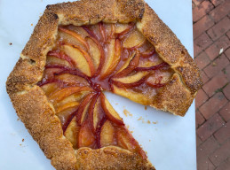 Grilled Peach Galette