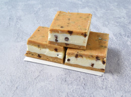 No-Bake Chocolate Chip Cookie Dough Ice Cream Sandwiches