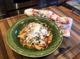 Tagliolini with Salsa Cruda and Ricotta Salata