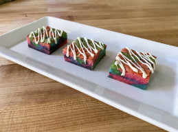 Rainbow Unicorn Brownies