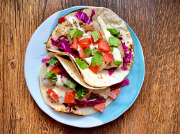 Grilled Fish Tacos with Key Lime Sauce