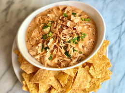 Super Cheesy Spicy Chicken Dip