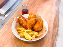 Beer-Battered Fish and Chips