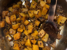 South Indian-ish Butternut Squash