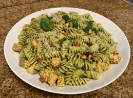 Salmon Pesto Pasta