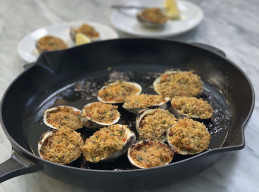 Roasted Clams Casino