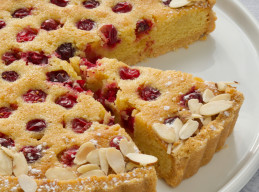 Easy Cranberry Frangipane Tart