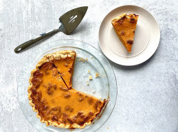 Sweet Potato Pie with Pecans