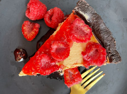 No-Bake Peanut Butter and Jelly Pie