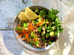 Meal Prep: Farro and Quinoa Veggie Bowls