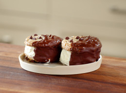 Small-Batch Chocolate Chip Cookie Ice Cream Sandwiches