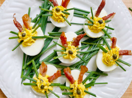 Bunny Deviled Eggs