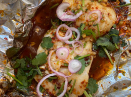 Chile-Crisp Fish Packets