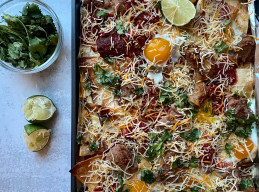 Sheet Pan Huevos Rancheros (Sponsored) 