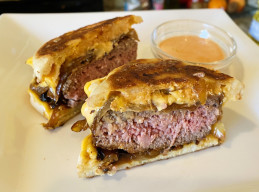 English Muffin Patty Melts