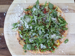 Pizza Quattro Stagioni (Four Seasons Pizza)