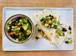 Cowboy Caviar Quesadillas