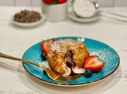 Fried Ice Cream Lava Cakes