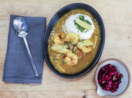 Japanese Curry with Shrimp