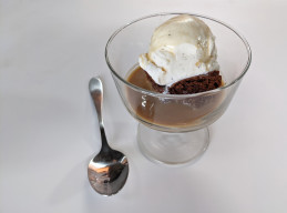 Brownie Affogato Sundae