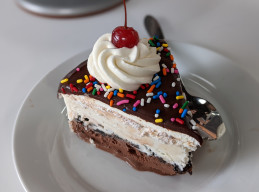 Hot Fudge Sundae Ice Cream Cake