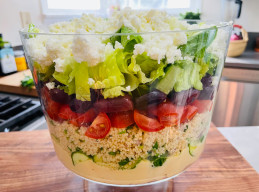 7-Layer Couscous Salad