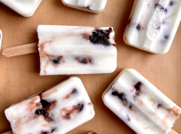 Cherry-Coconut Ice Pops
