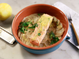 Bobby's Weeknight Roasted Salmon with Potatoes