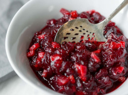 Apple Orange Cranberry Sauce