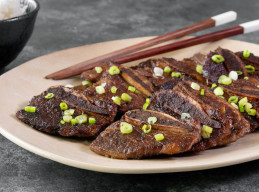 Soy Marinated BBQ Beef Short Ribs (Yangneom Galbi)