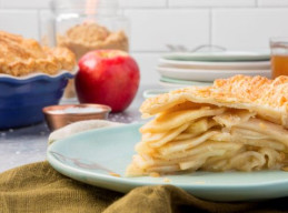 Cider-Caramel Apple Pie